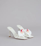 Vacay Mindset Tropical Flower Heels