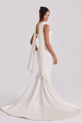 Ivory Pure Silk Shawl