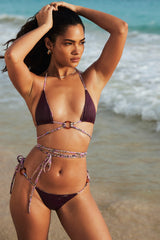 Prune Reversible Halter Bikini Top