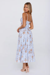 Push The Limits Maxi Dress Blue