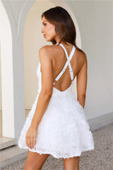 Small Secret Mini Dress White