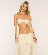 Salt Air Breeze Bandeau Tube Top