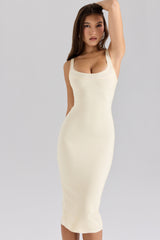 Vanilla Midi Bandage Dress