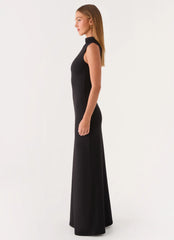 On My Time Maxi Dress - Black
