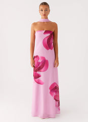 Prim Maxi Dress - Pastel Pink