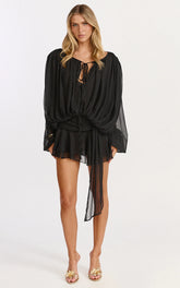 Lioness - Elements Mini Dress - In Noir