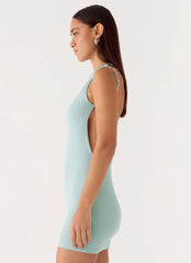 Reece Mini Dress - Mint