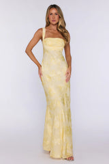 The Sweet Society Maxi Dress Yellow