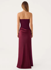 Charmaine Maxi Dress - Deep Maroon