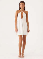 Helden Mini Dress - White