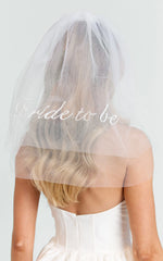 Gwyneth Veil - Bride To Be Tulle Veil in White