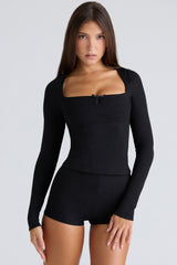 Black Corset Top