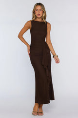 Studio Siren Maxi Dress Brown