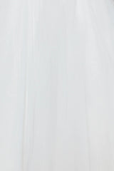 Pretty Snowflake Tulle Mini Dress White