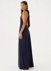 Good Riddance Maxi Dress - Deep Ocean