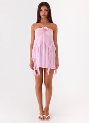 Amadine Mini Dress - Pink