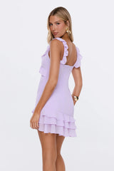 Slow Sunshine Mini Dress Lilac