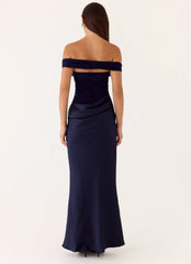 Alicent Maxi Dress - Navy