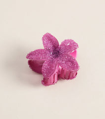 Paradise Pending Flower Hair Claw Clip