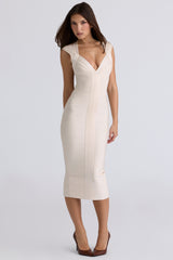 Vanilla Bandage Midi Dress