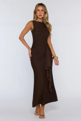 Studio Siren Maxi Dress Brown