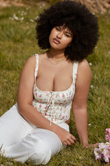 Rose Print Floral Top