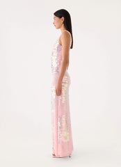 Erinah Sequin Maxi Dress - Pink