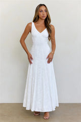 Sunbeam Social Maxi Dress White