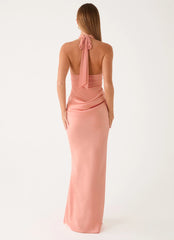 Kiyah Maxi Dress - Peach