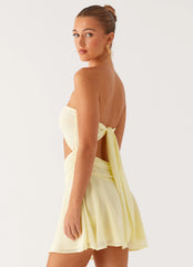 Marbella Mini Dress - Yellow