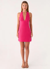Feyric Mini Dress - Fuchsia