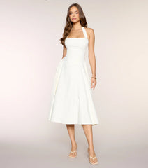 Picture Perfect Polka Dot Midi Dress