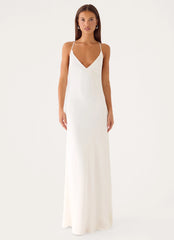 Bailie Maxi Dress - White