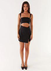 Pia Mini Dress - Black
