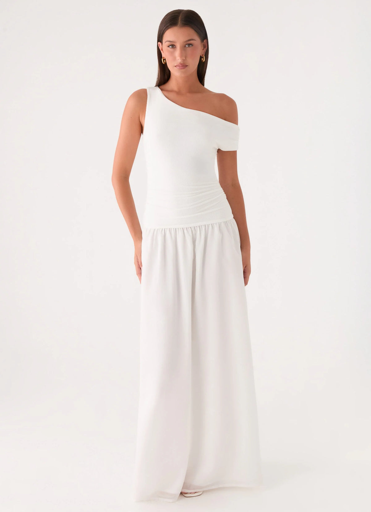 Liorae Maxi Dress - White