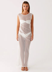 Maeva Maxi Dress - White