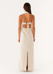 Rumour Has It Maxi Dress - Oatmeal