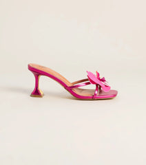 Poolside Playlist Tropical Flower Heels