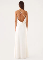 Bailie Maxi Dress - White