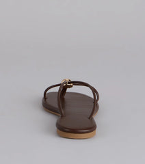 Effortless Finish Strappy Sandals