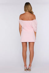 Golden Hour Club Mini Dress Pink