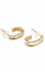 Haisley Hoop Earrings in Gold