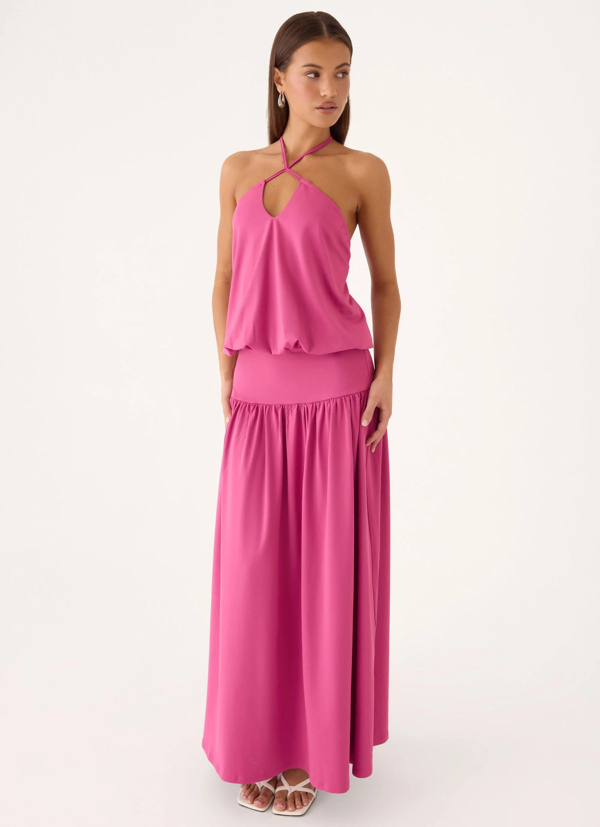 Need You Now Maxi Dress - Berry