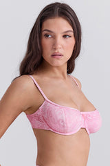 Pink Paisley Underwired Bikini Top