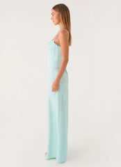 Merritt Maxi Dress - Aqua