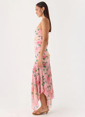 Bingle Midi Dress - Blooming Spring