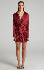 Runaway The Label - Ruby Rose Dress - In Cherry