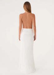 Hena Maxi Dress - White