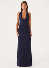 Good Riddance Maxi Dress - Deep Ocean