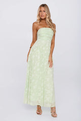 Dress Ready Strapless Maxi Dress Mint
